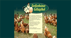 Desktop Screenshot of gefluegelhof-grossenhain.de