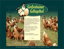 Tablet Screenshot of gefluegelhof-grossenhain.de